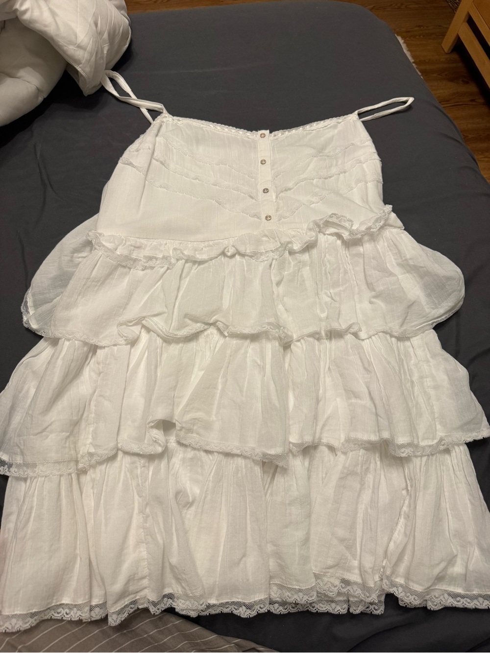 Ruffle Tiered Sundress with Spaghetti Straps